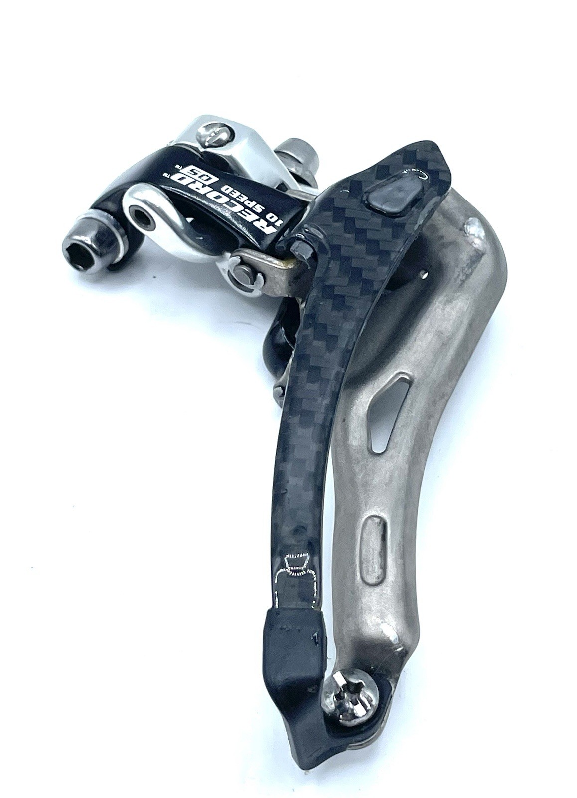 Campagnolo Record 10 Speed Double Front Derailleur QS Braze-On Standard Compact