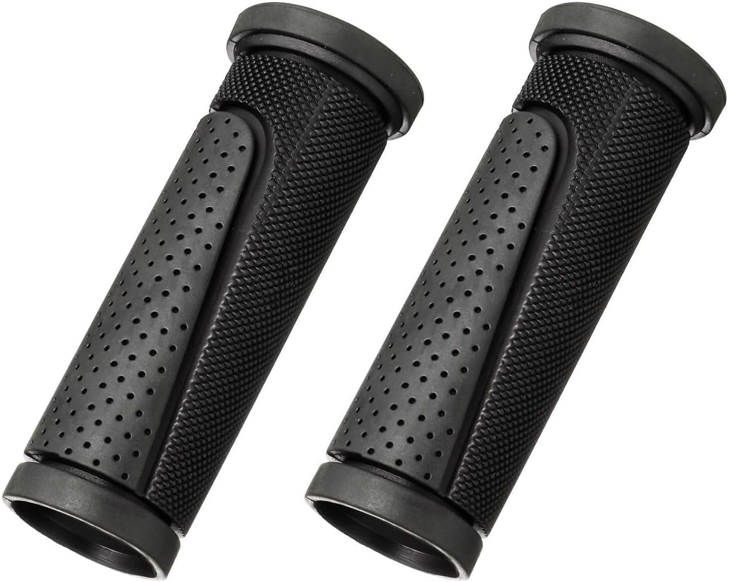 Bike Handlebar Grips Short Mini Bicycle Handlebar Grips 90Mm Length Rubber Bicyc