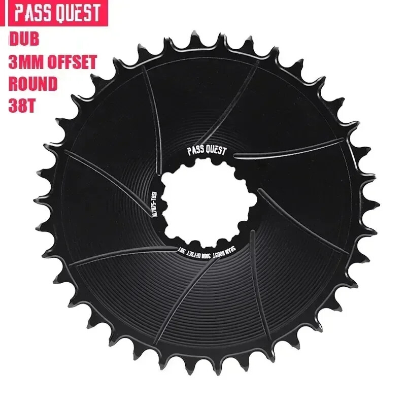 3mm Offest Direct Mount Chainring for 12 Speed Norrow Wide Teeth Chainwheel