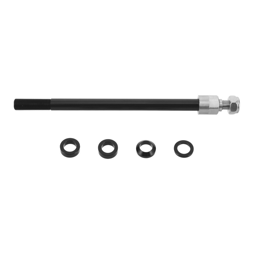 Bicycle Trailer Barrel Axle Spindle and Hub Assembly Aluminum Alloy Thru Rod