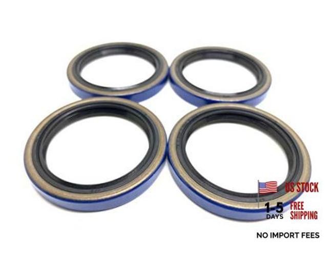 Pack of 4 Trailer Hub Wheel Grease Seal 15192TB (10-60) for 2000# Axles