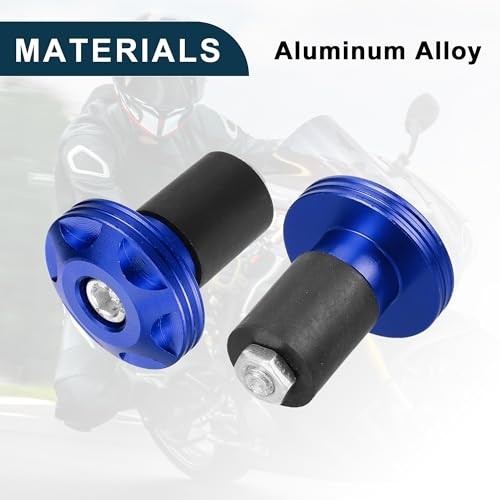 Motorcycle Handlebar End Plug Aluminum Alloy 18mm-20mm 0.71″-0.79″ 32mm OD