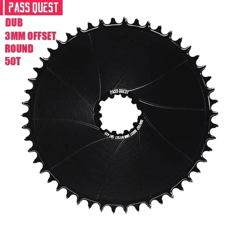 3mm Offest Direct Mount Chainring for 12 Speed Norrow Wide Teeth Chainwheel