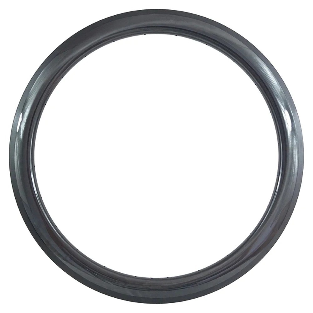 700C Road Bike Carbon Rim 25mm Wide Clincher Tubeless UD 3K 12K Matte Glossy