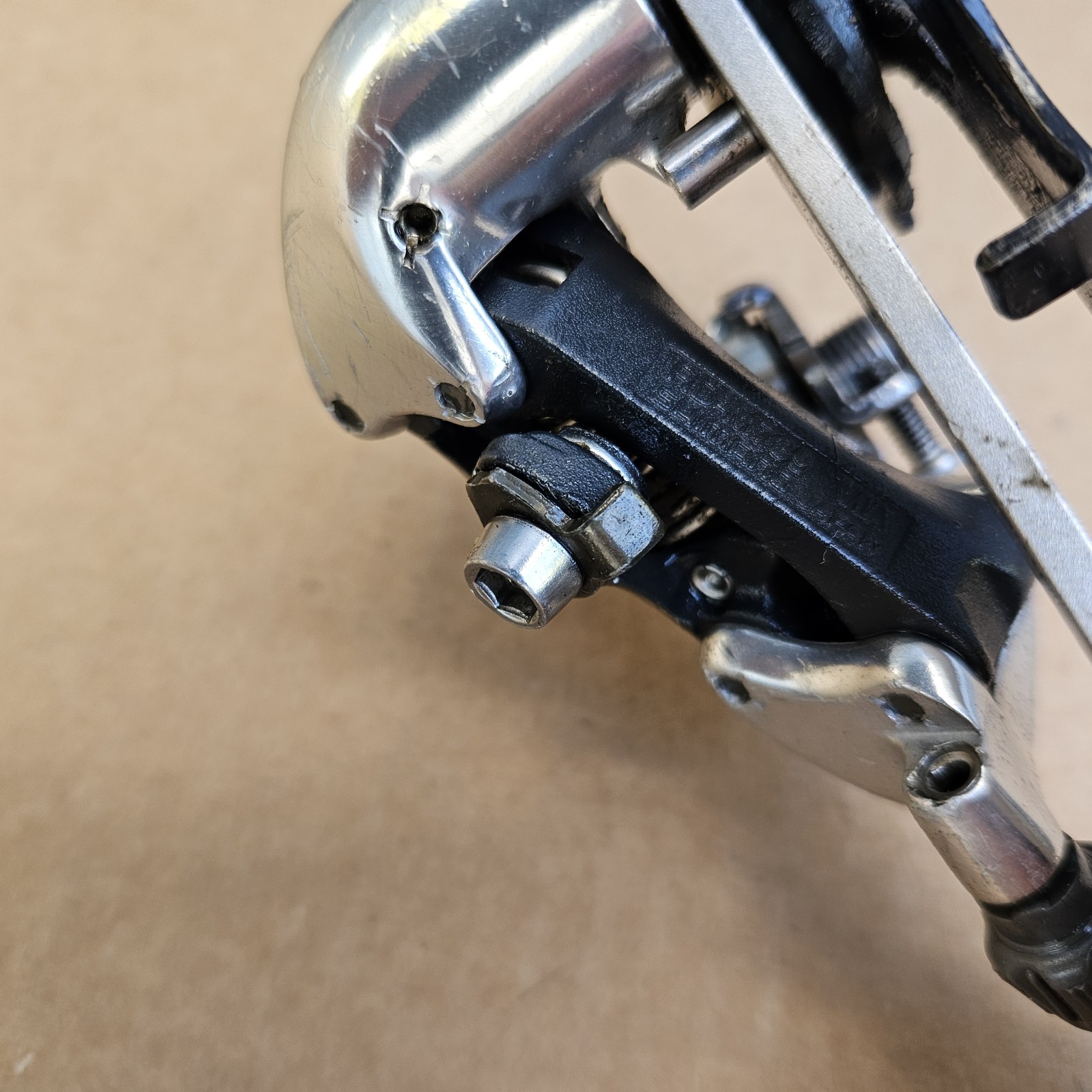 Vintage 90s Shimano Deore XT Rear Derailleur 8 Speed SIS Long Cage RD-M739 Japan