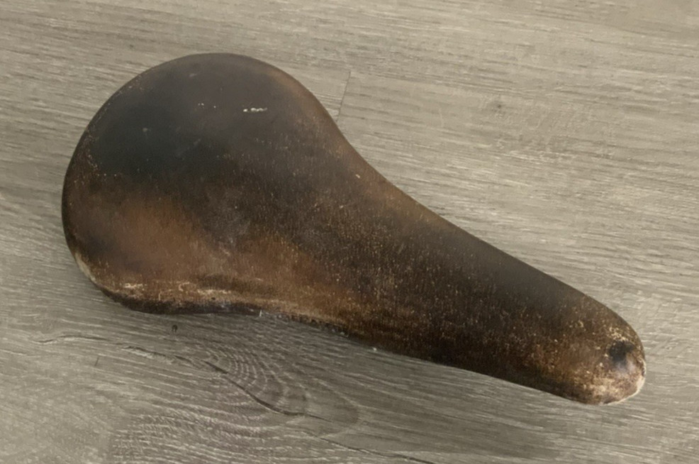 ARIUS SOFFATTI PROFESSIONALE ROAD BIKE SADDLE 372 GRAMS LEATHER 145 MM X 278 MM