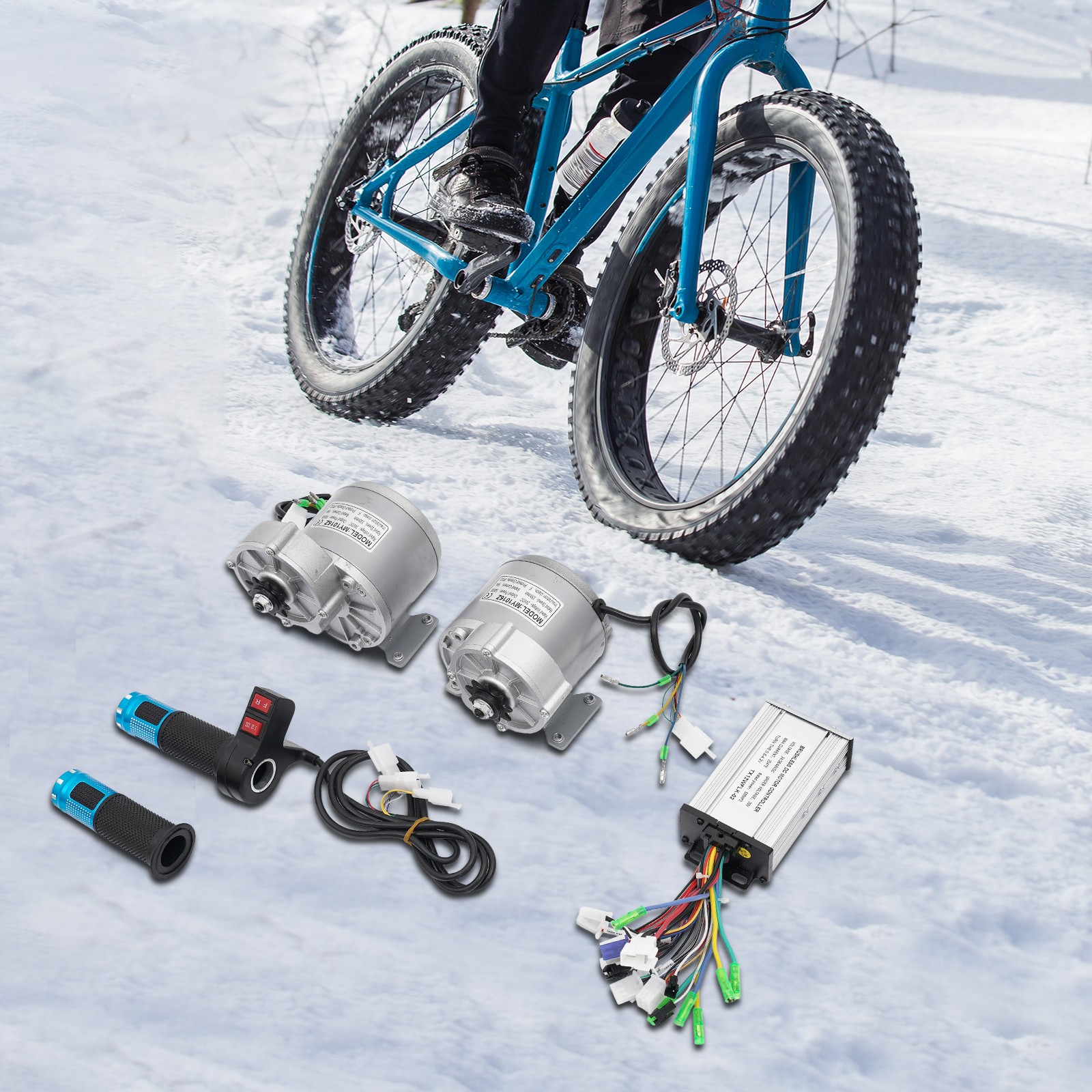 500W ﻿Electric Conversion Kit Electric Motor Controller With Reverse Throttle