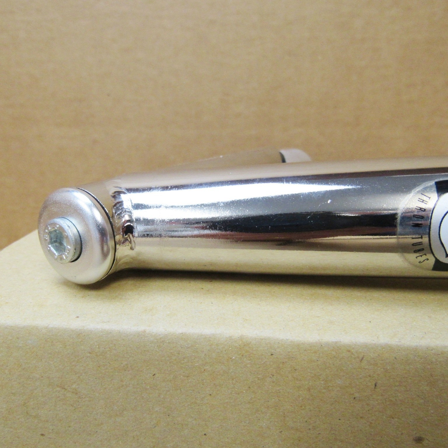 New-Old-Stock 3T Chromix Corsa Plus Quill Stem (115mm) w/Columbus Branded Tubing