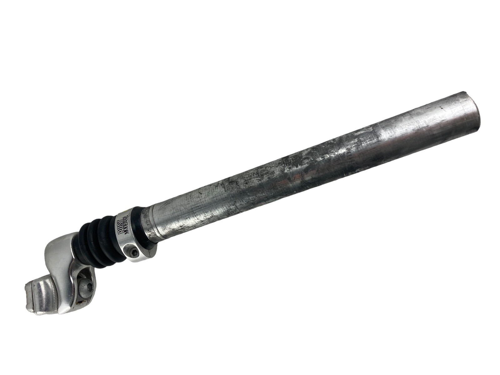 POST MODERN PAT. # 127398 Seatpost Suspension Retro Silver Length 33cm ⌀ 27.2