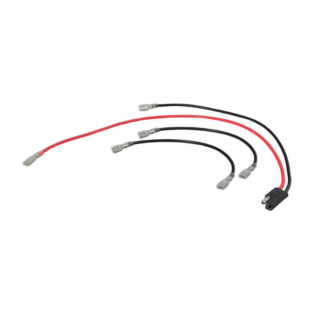 Alveytech 36 Volt Battery Wiring Harness Kit 600V 14 Awg Wire 1/4 Battery