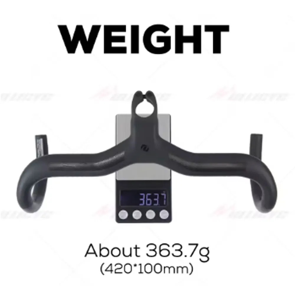 Carbon Road Bicycle Integrated Handlebar Internal Routing Di2 Matte with Mount