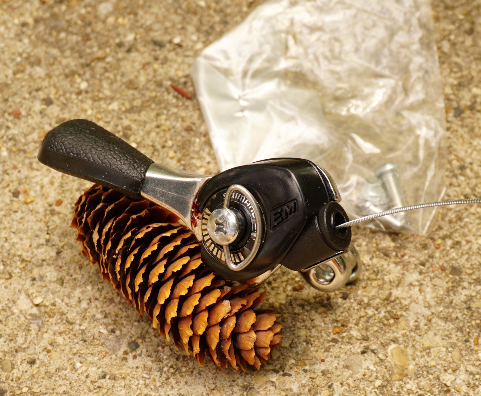 Shimano Thumb Shifter Vintage SL-MT50 EM FRONT Friction MTB Mountain Bike Deore