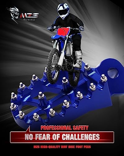 Dirt Bike Foot Pegs, CNC YZ 65/85/125/250/250F/250X/426F/450F, WR 250F/450F