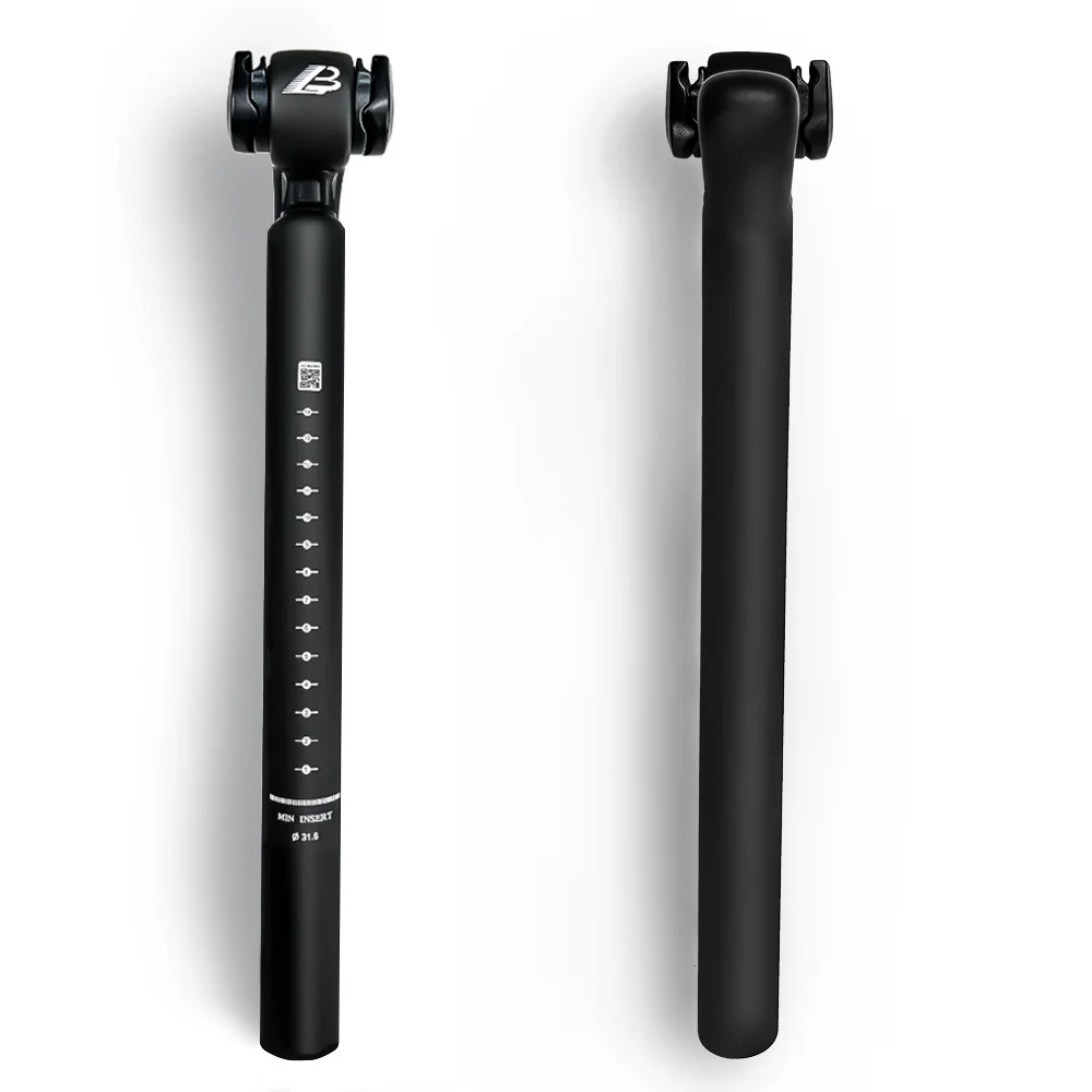 BALUGOE MTB Bicycle Carbon Seat Post Lightweight 25mm Offset Road Bike Seatpost