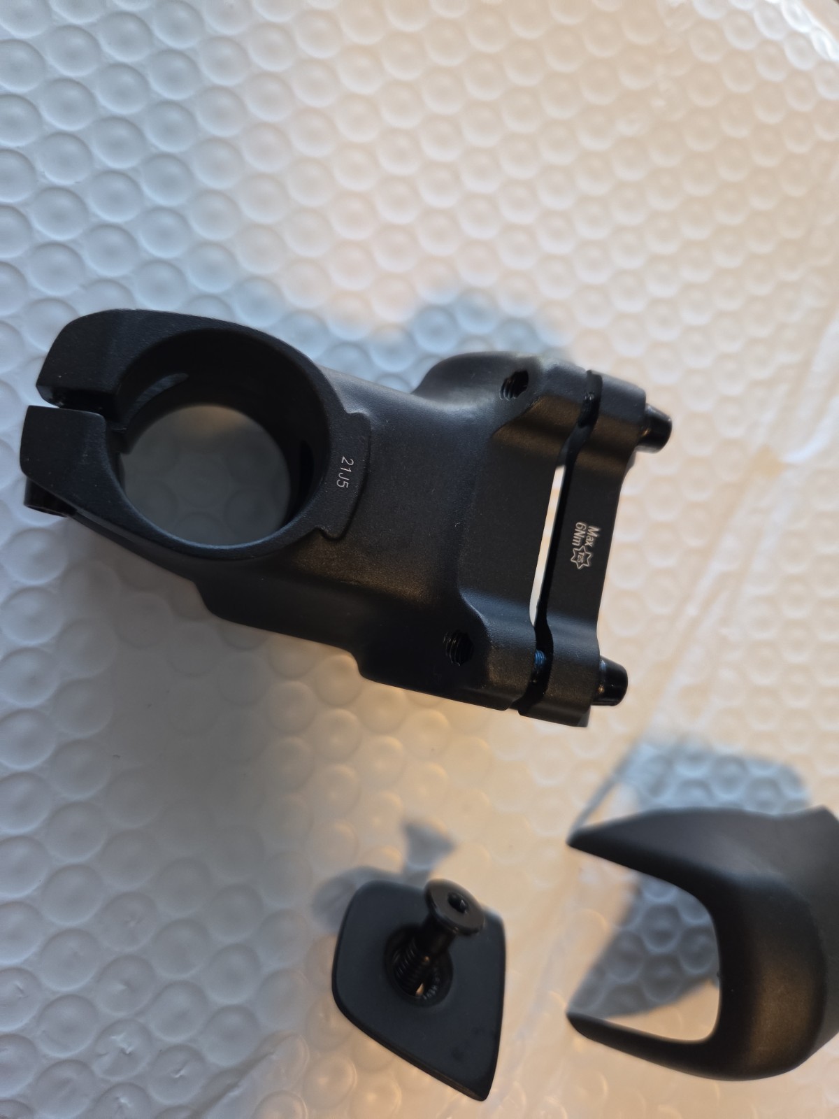 Syncros DC 2.0 Mountain Bike XC Stem w/ Spacer Set 50mm Aluminum 31.8mm 0°