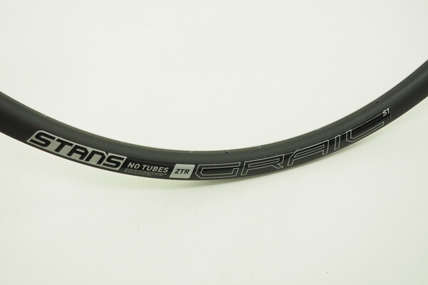 New! Stan’s No Tubes Grail 700c Aluminum Gravel Bike Rim Black 28H RTGS90002