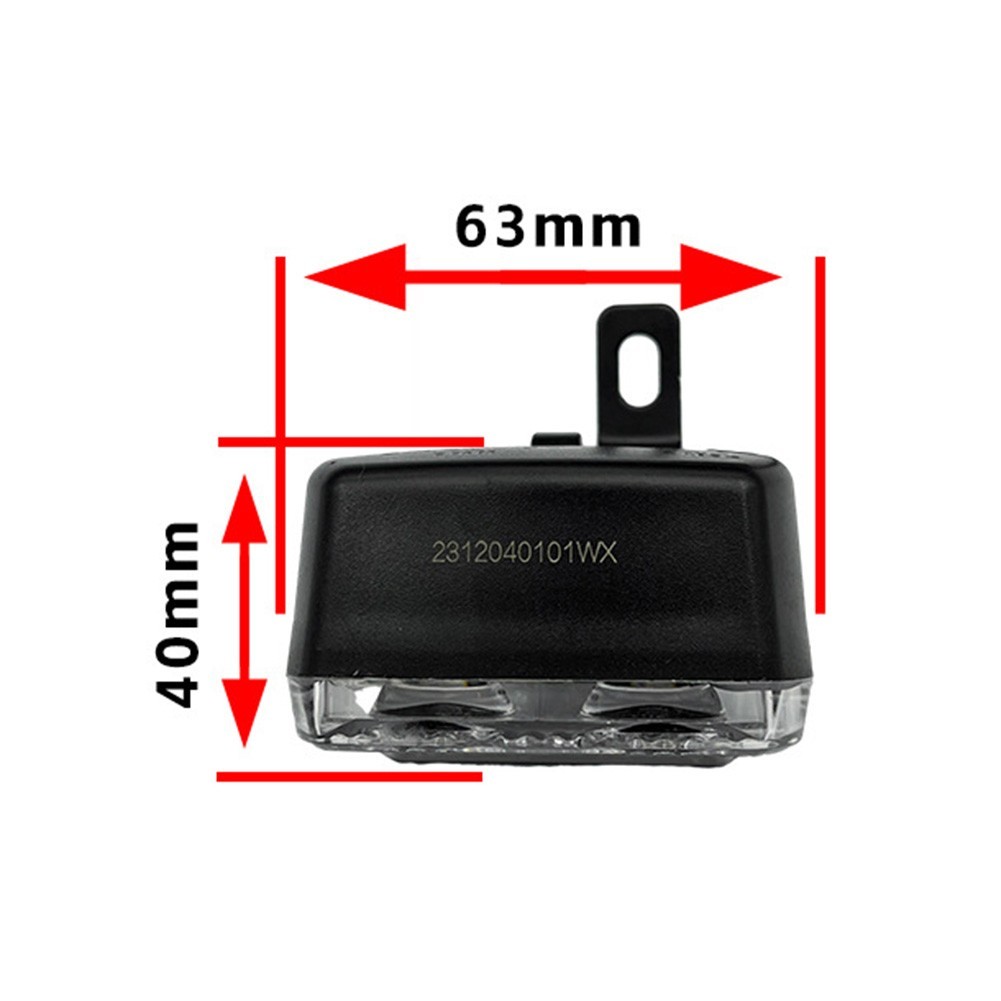 Front Light Motor Taillight Bicycle Taillight for E Bike High Quality Material