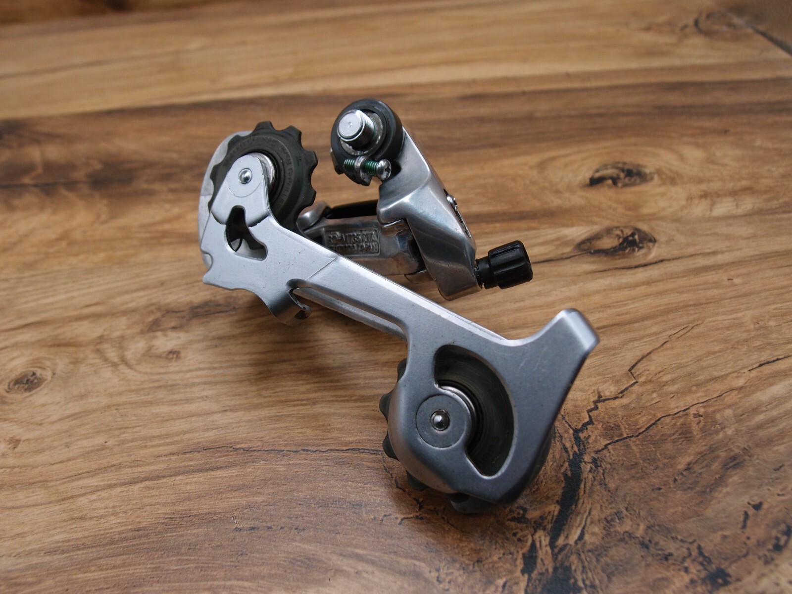 1989 rear derailleur Shimano Deore XT RD-M735 VIA Japan long cage 7 sp