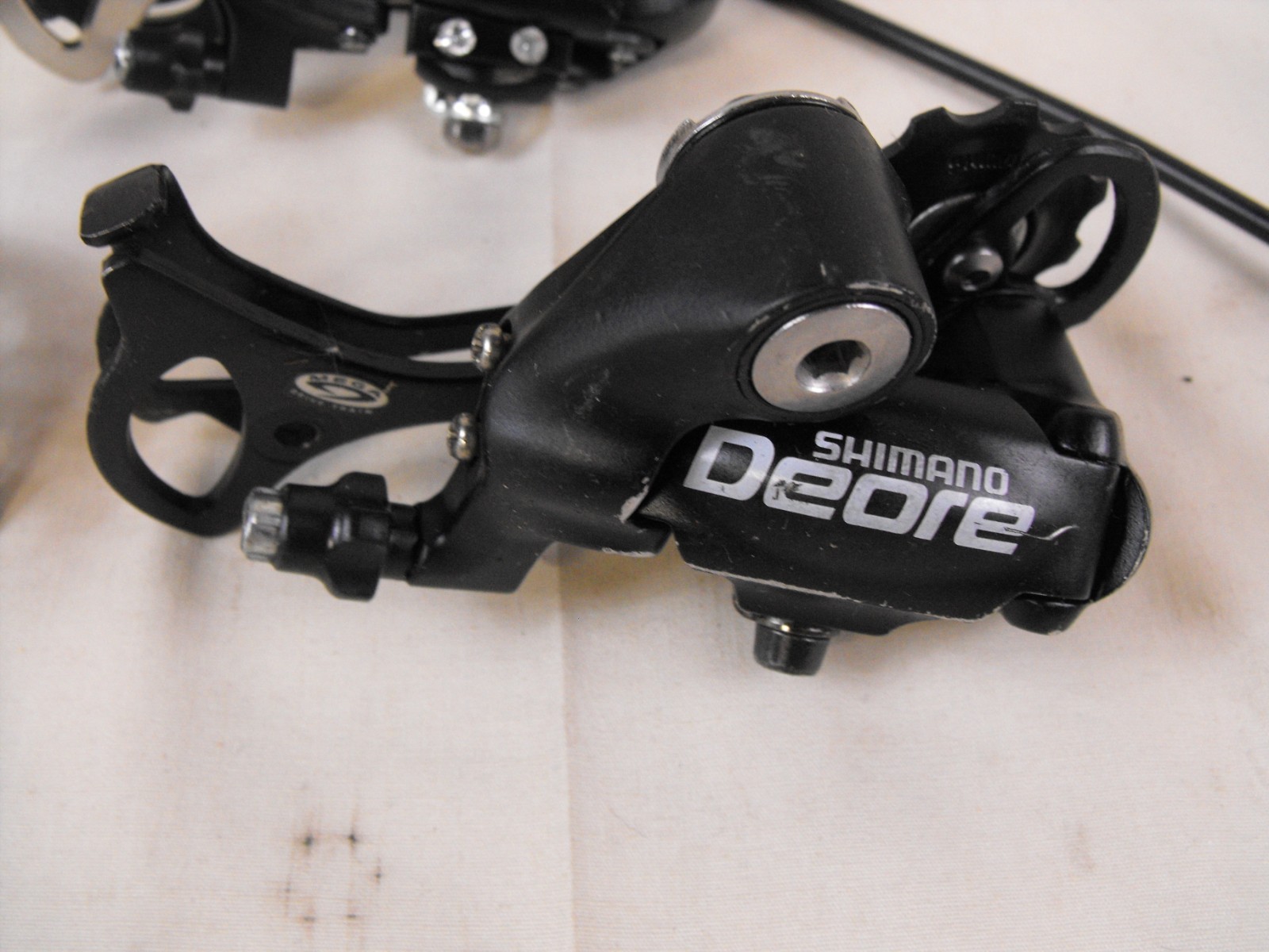 Shimano Derailer Sets – 2 Rear, 1 Front and 1 Shifter – Unknown Cond. For Parts