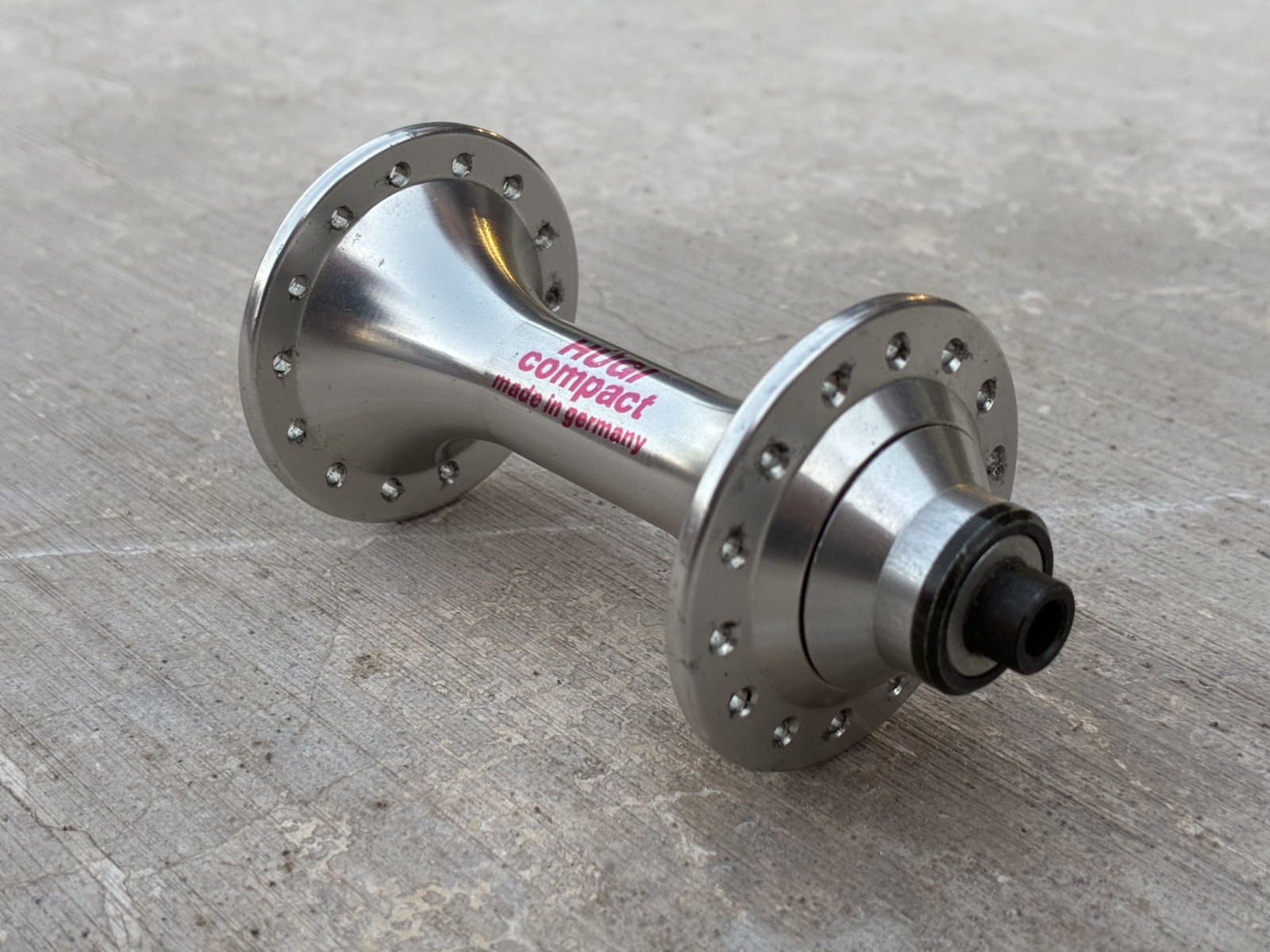NOS Hugi Compact QR Front Hub | 28-hole / Made in Germany