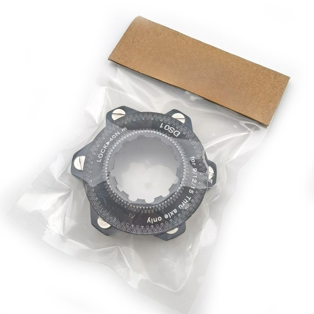 Center Lock to 6 Bolt Disc Brake Adapter for Mountain Bike 9mm 12mm Axle