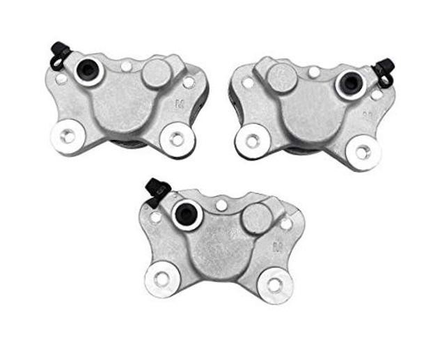 Front Left Right & Rear Brake Calipers for Arctic Cat ATV 250 300 375 400 454