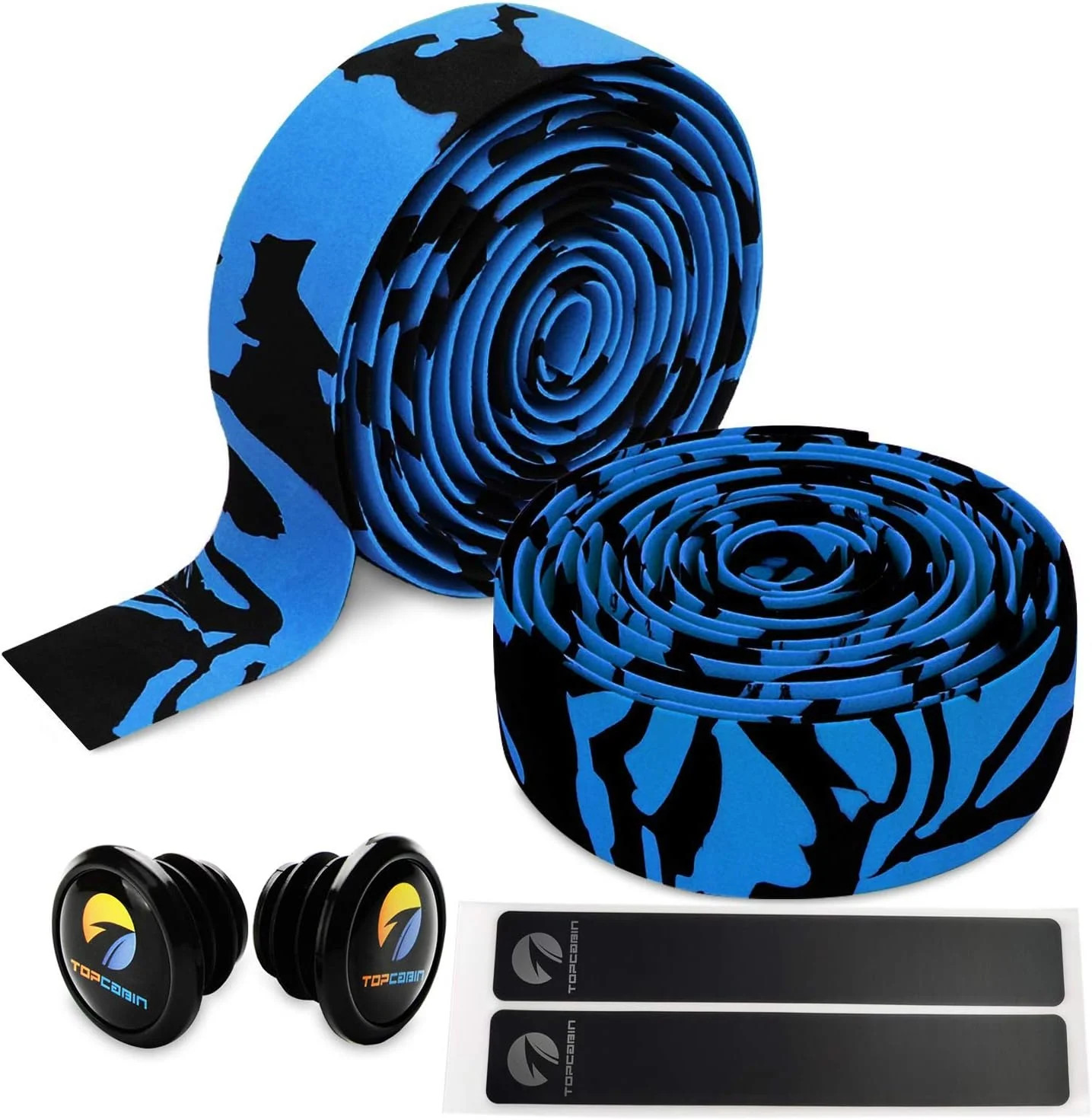 Comfort Gel Road Bike EVA Handlebar Tape Bike Bar Tape Camouflage Series Tape wi