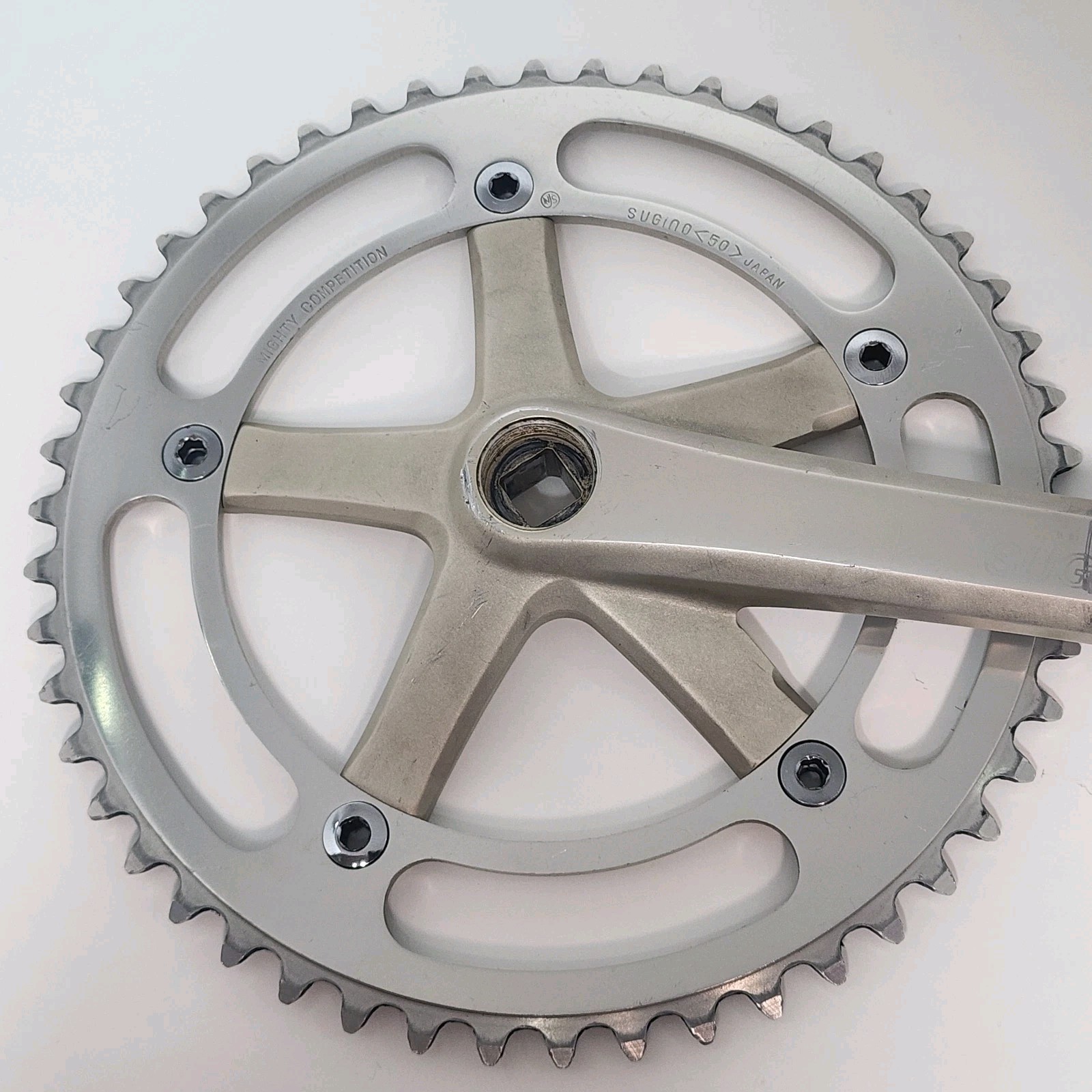 Sugino 75 Grand Mighty NJS Track Crankset 170mm 50T Mighty Comp Japan Used