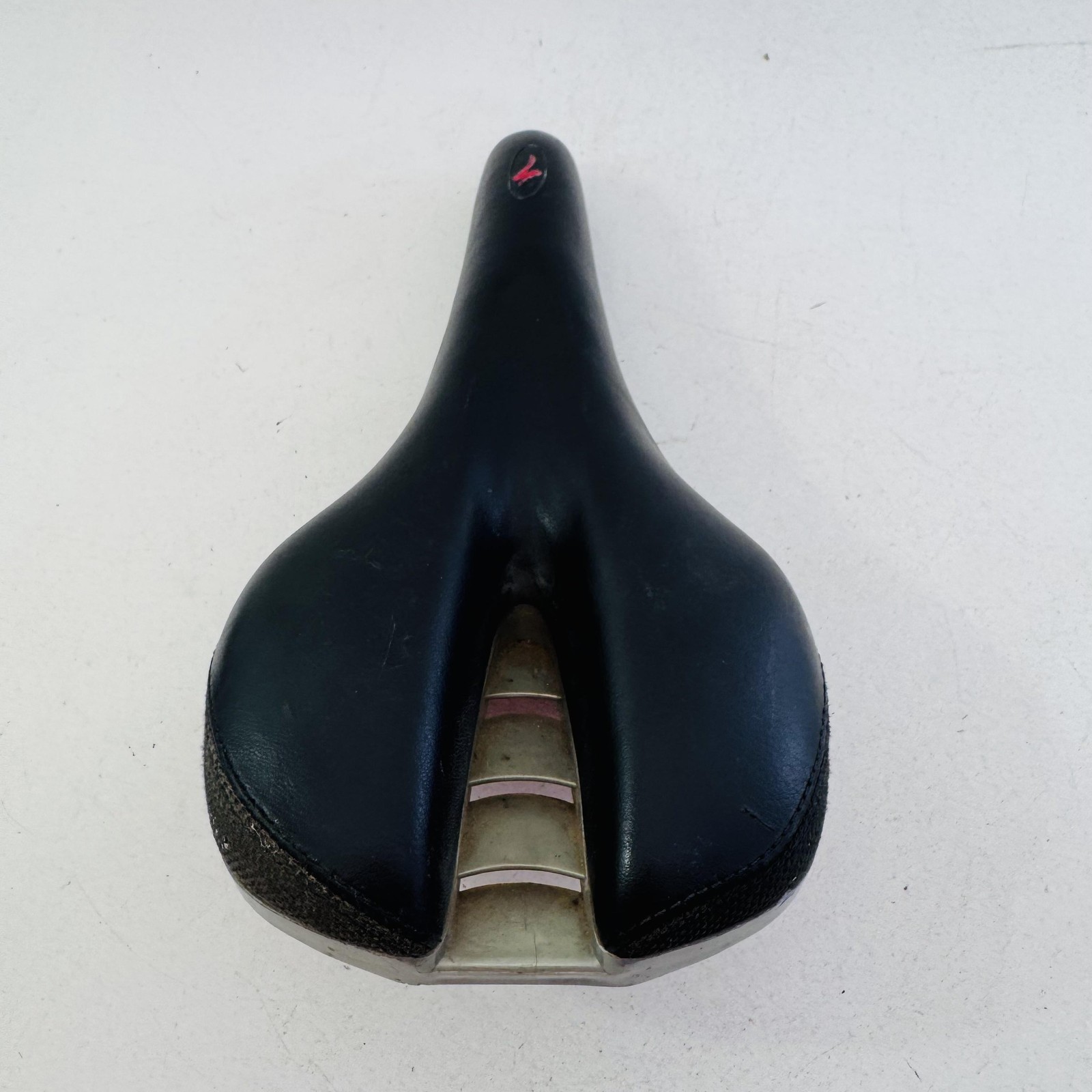 Vintage Specialized Bicycle Saddle Seat Black Cutout Road MTB Hybrid Bike A66