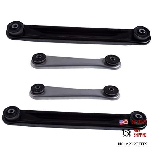 4Pc Suspension Rear Control Arm Compatible With 1998-2011 Fo-rd Crown