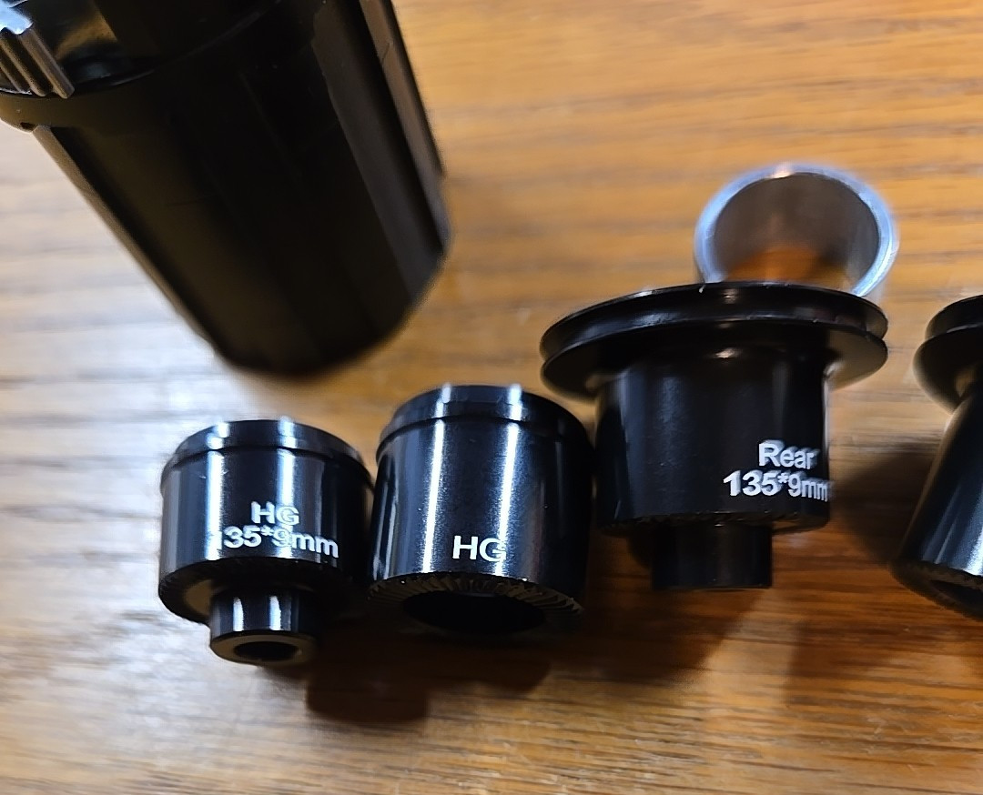 Hubs Service Kits for JGbike Hubs only – Hub Driver & End caps Shimano HG 8-11S