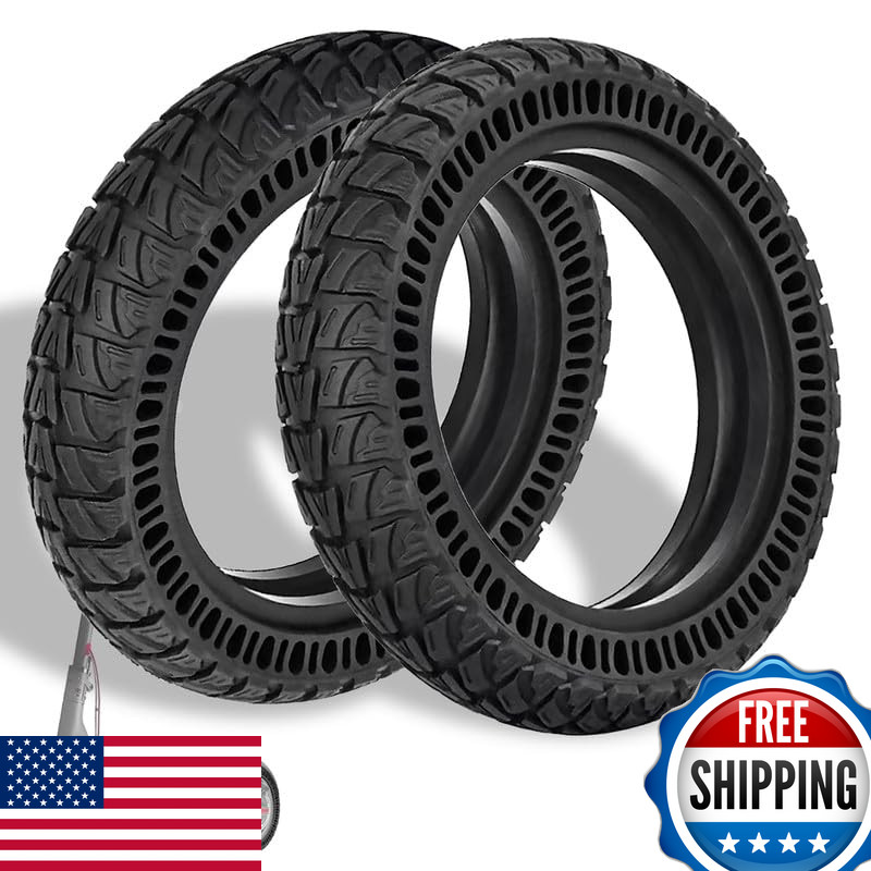 Felixstory 50/75-6.1 Off-Road Tire Upgraded Size 9X2.25 Solid Tire Replacement