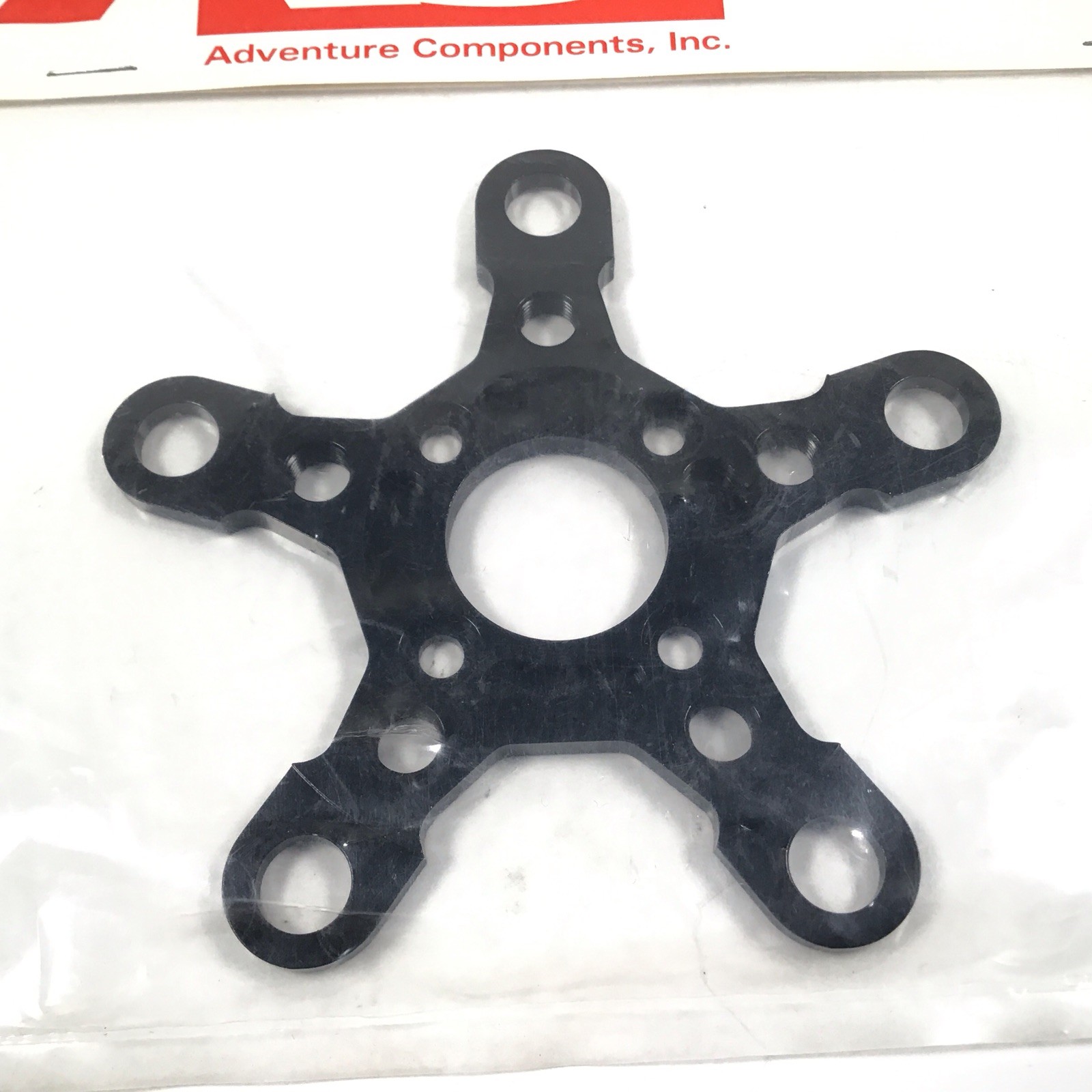 Adventure Components AC Crank Spider 5-Bolt 58/94mm Black NOS Vintage MTB