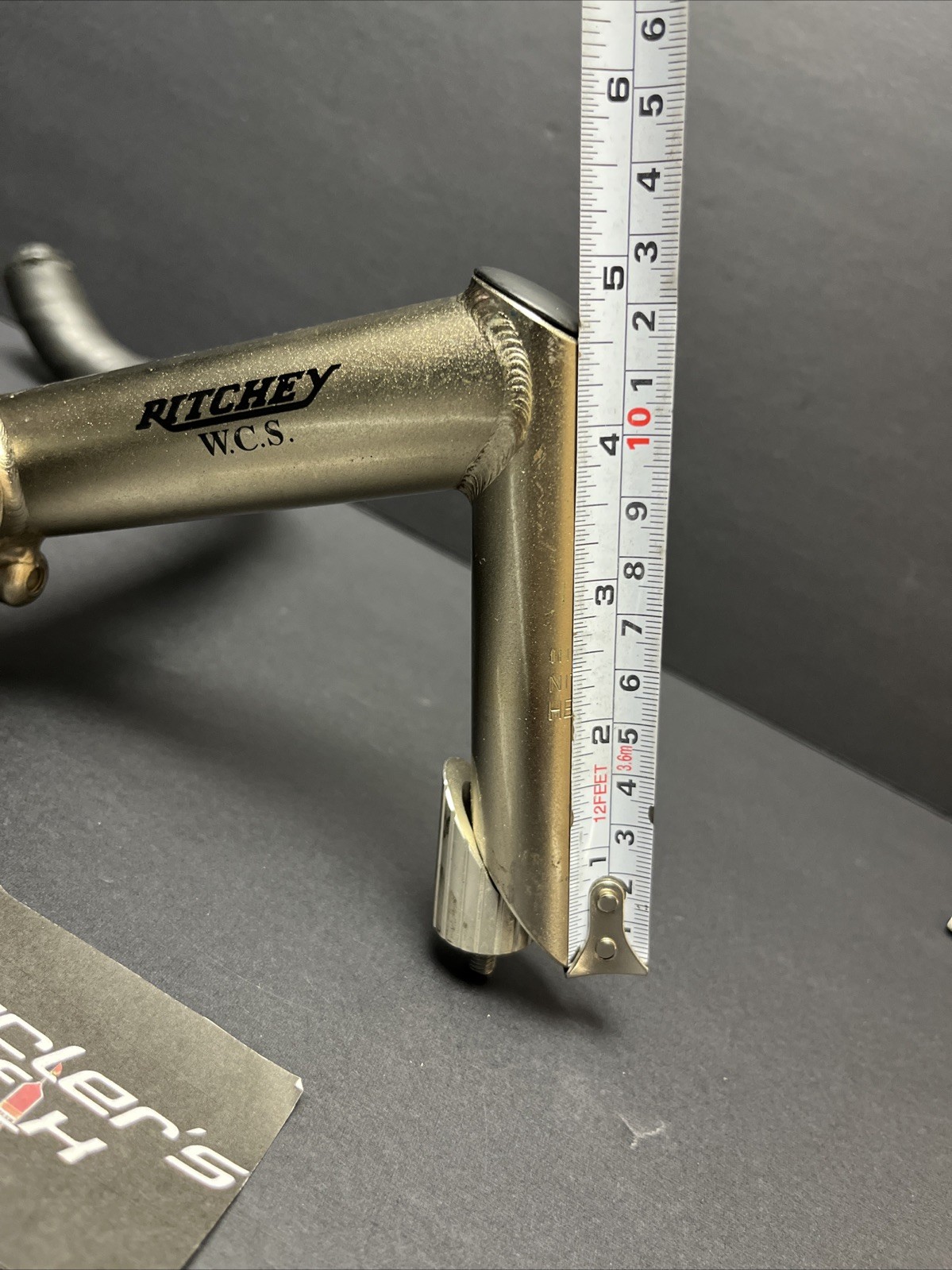 Vintage Rare Ritchey WCS 1” Quill Cr-mo Road Stem 120mm 26.0, 73*Mfg by Nitto