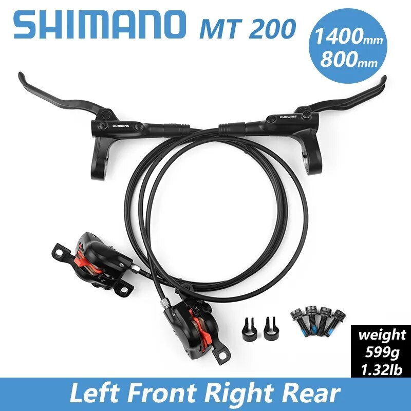 Mtb Bicycle Brake Hydraulic Disc Brake 800/1400/1450/1550mm Front Rear Brake