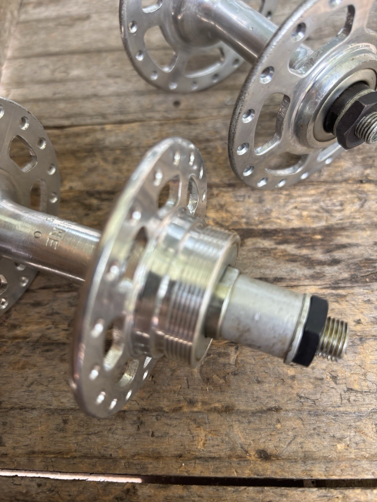 NOS SUNSHINE 36 Hole Road Bike Hubs, Front And Rear 100/126mm – Old School QR