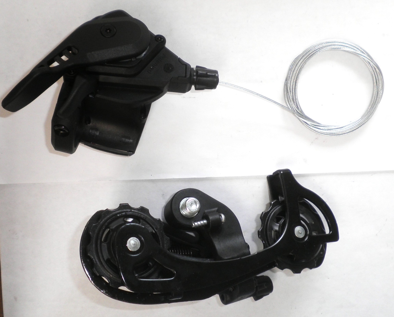 MICROSHIFT 26 7-SPEED BICYCLE REAR DERAILLEUR/SHIFTER BIKE PART 28-10