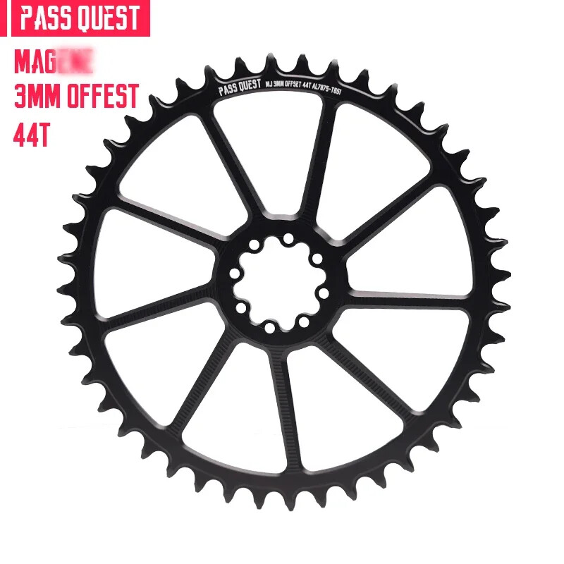 MTB Bicycle 3mm Offset Round Chainring Narrow Wide Chainring 40 42 44 46 48T