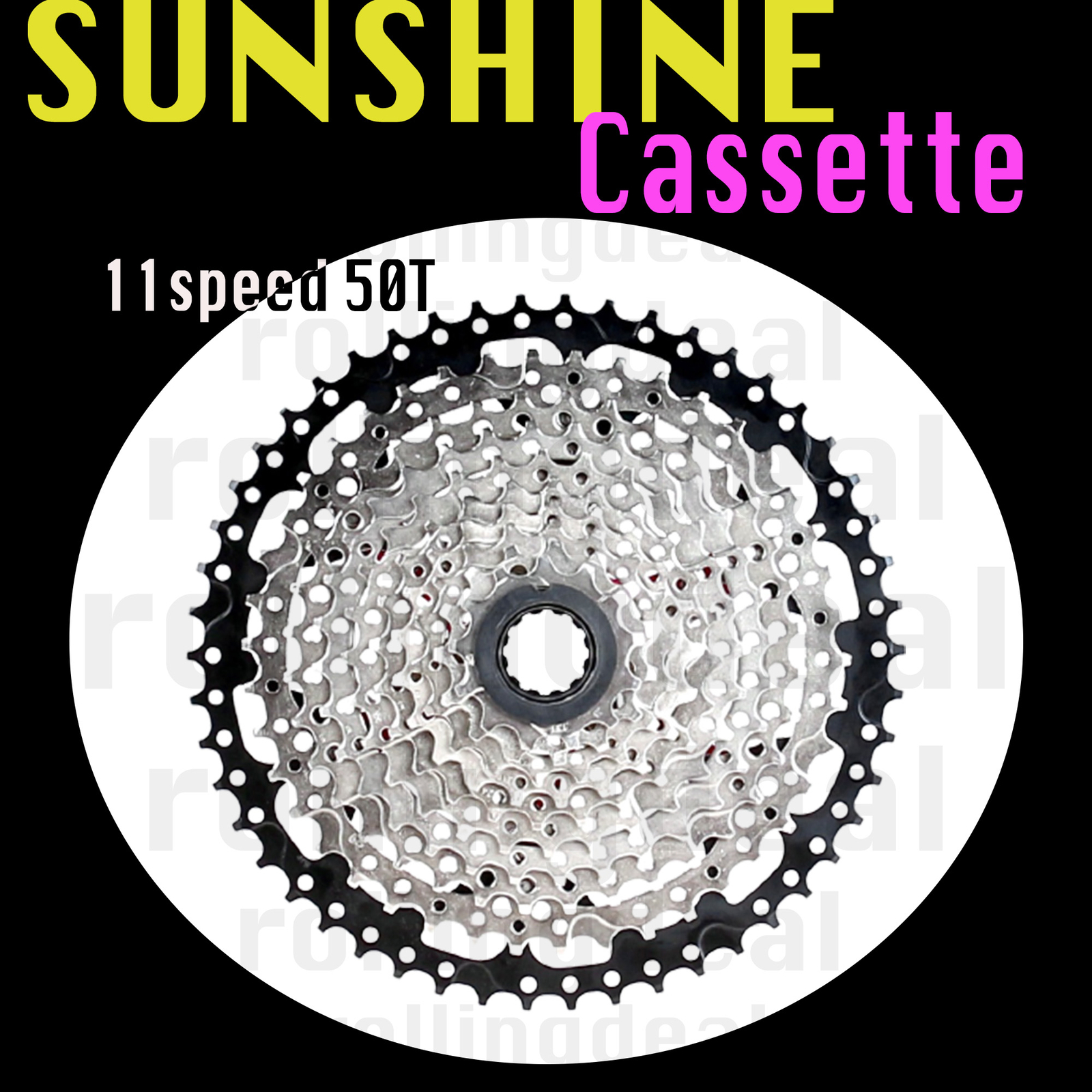 SUNSHINE 11speed 11-50T Freewheel MTB Cassette for shimano XT SLX