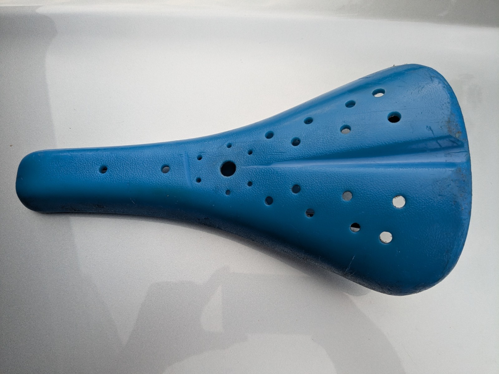 Old school Viscount 2166 Aero blue Team Cycle Bike Seat