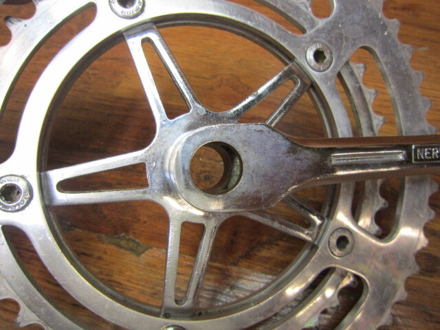 VINTAGE NERVAR SPORT 170L 52/42T COTTER PIN CRANK SET