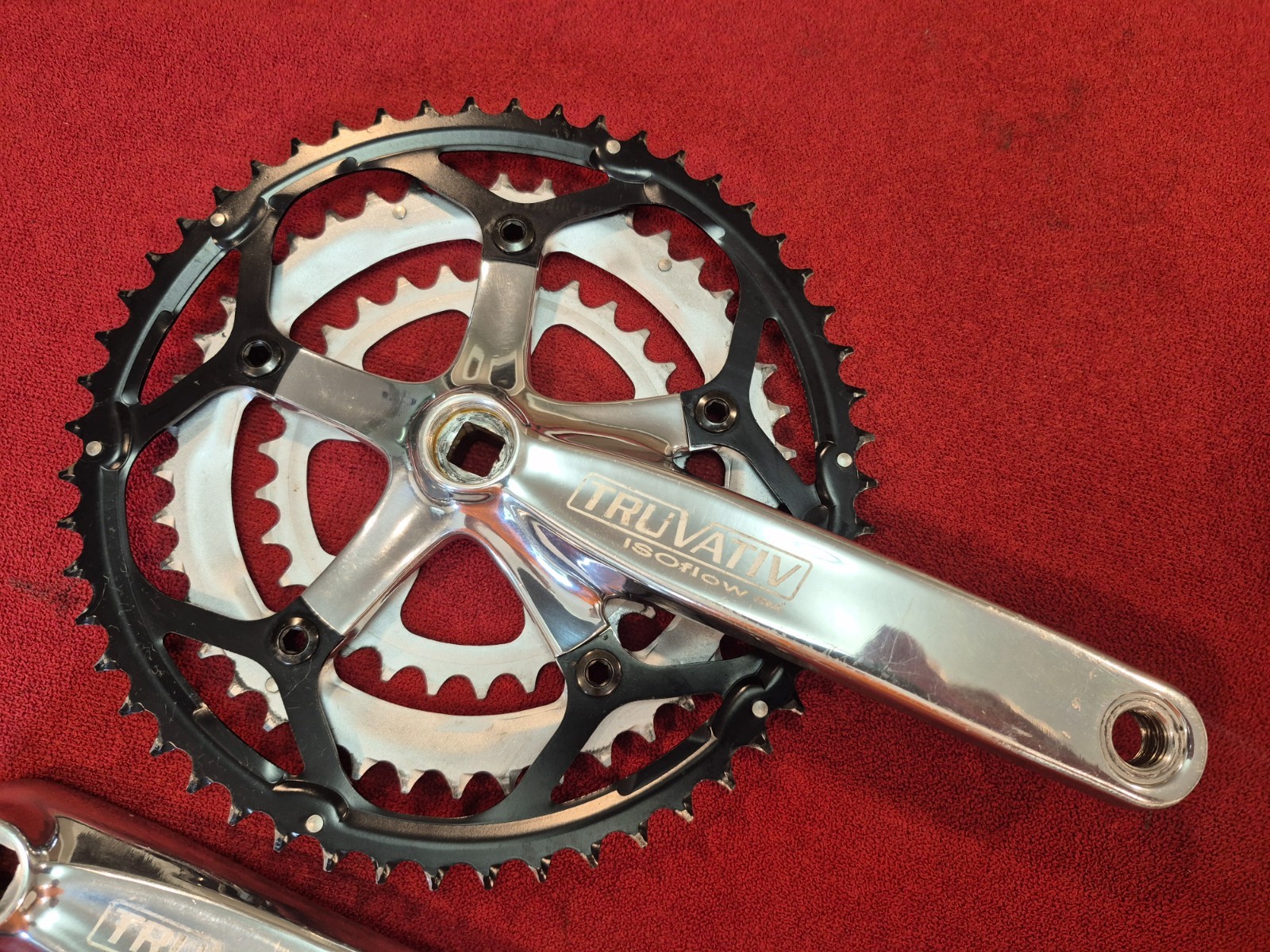 TRUVATIV ISOFLOW ROAD Triple Crank Set, 172.5 mm Length, 52/42/30T Chainrings