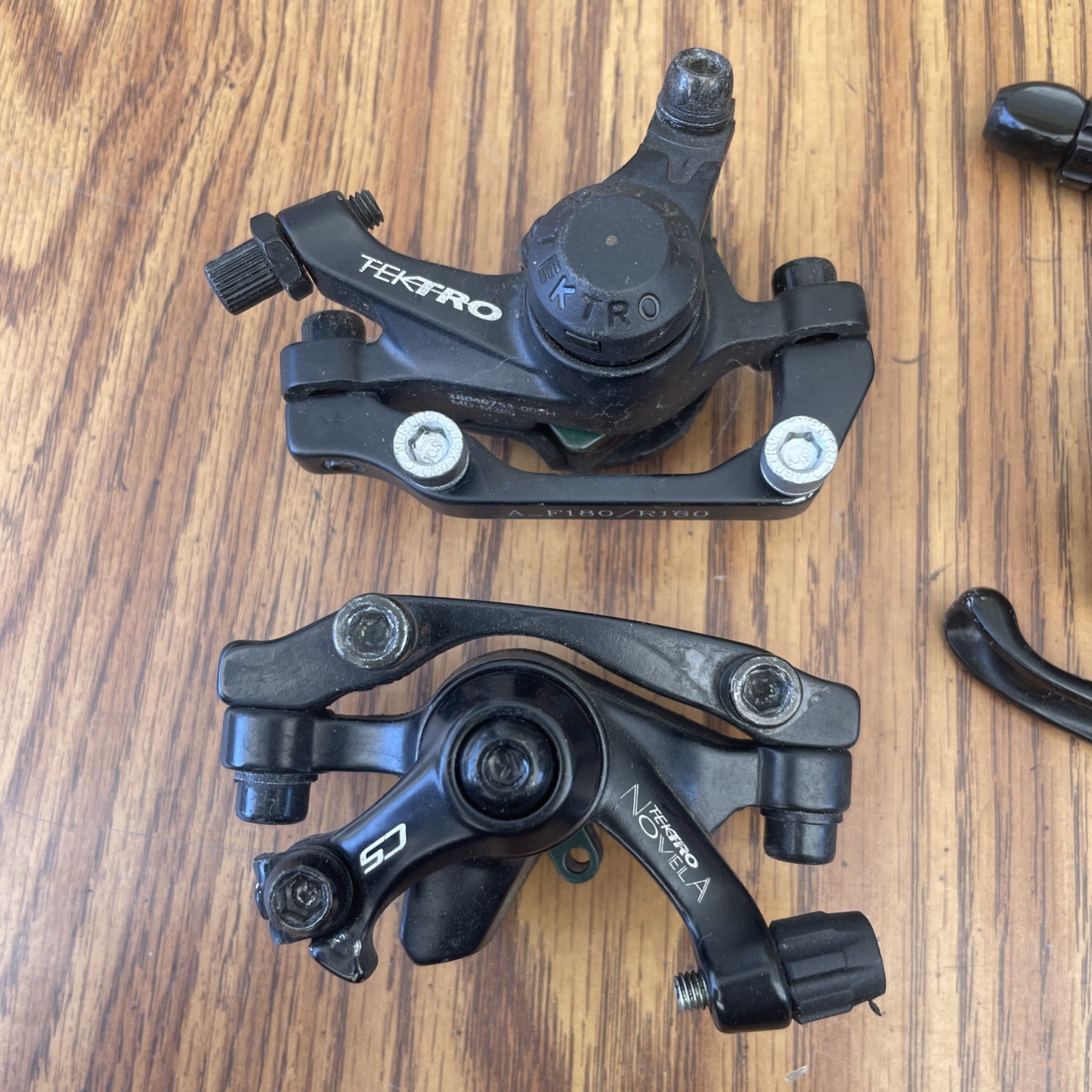 Tektro Bike Disc Brakes Brake Calipers Front + Rear Set