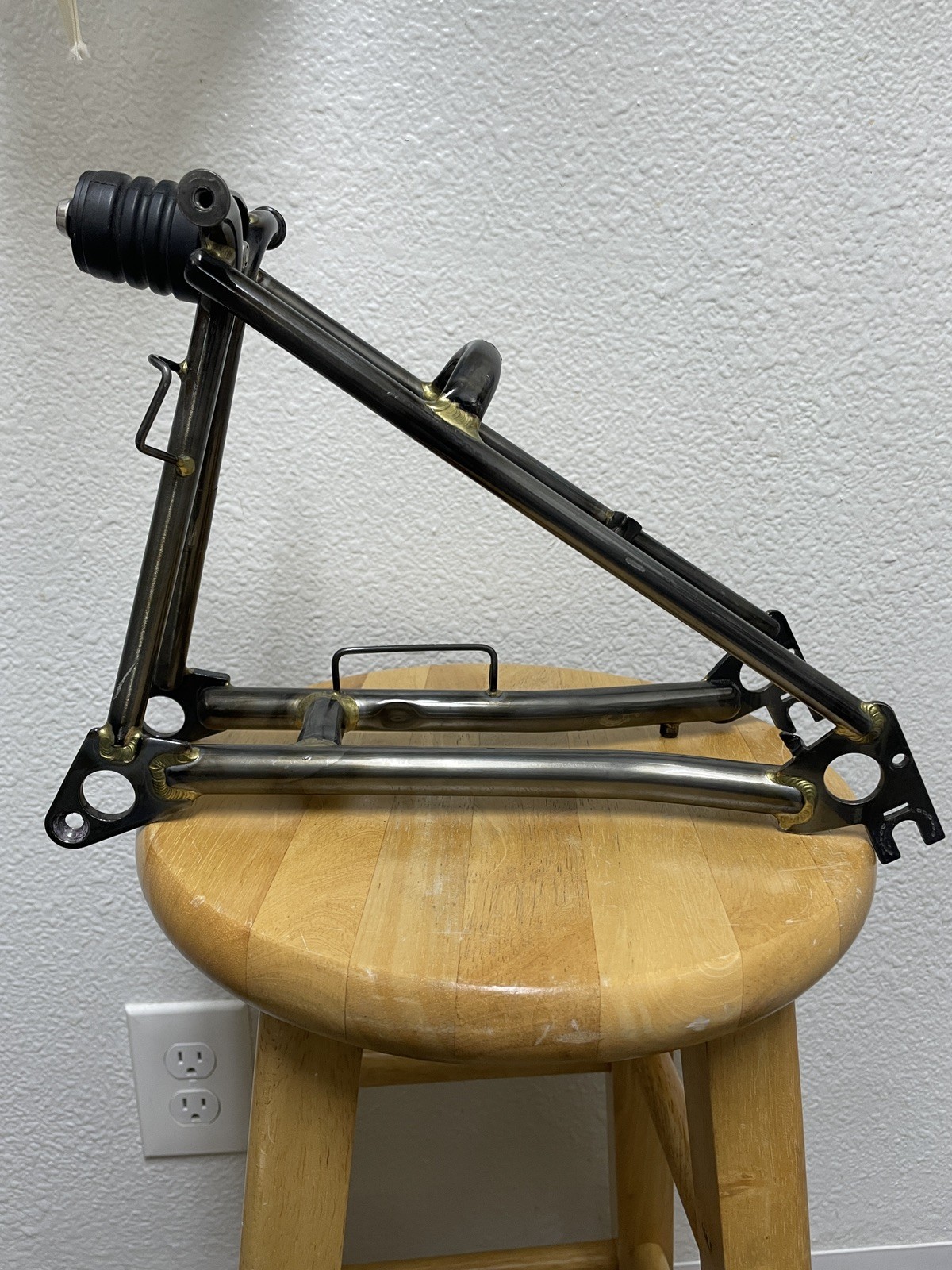 Brompton Raw Lacquer Rear Triangle