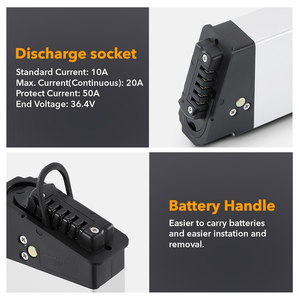 DCH006 Battery 48V 11.6Ah for LO26 20LVXD30 LAFLY X3 X5 Folding Ebike Battery