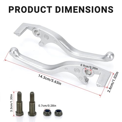 Tuttio Soleil01, Yozma Brake Lever for Right and Left Handbrake