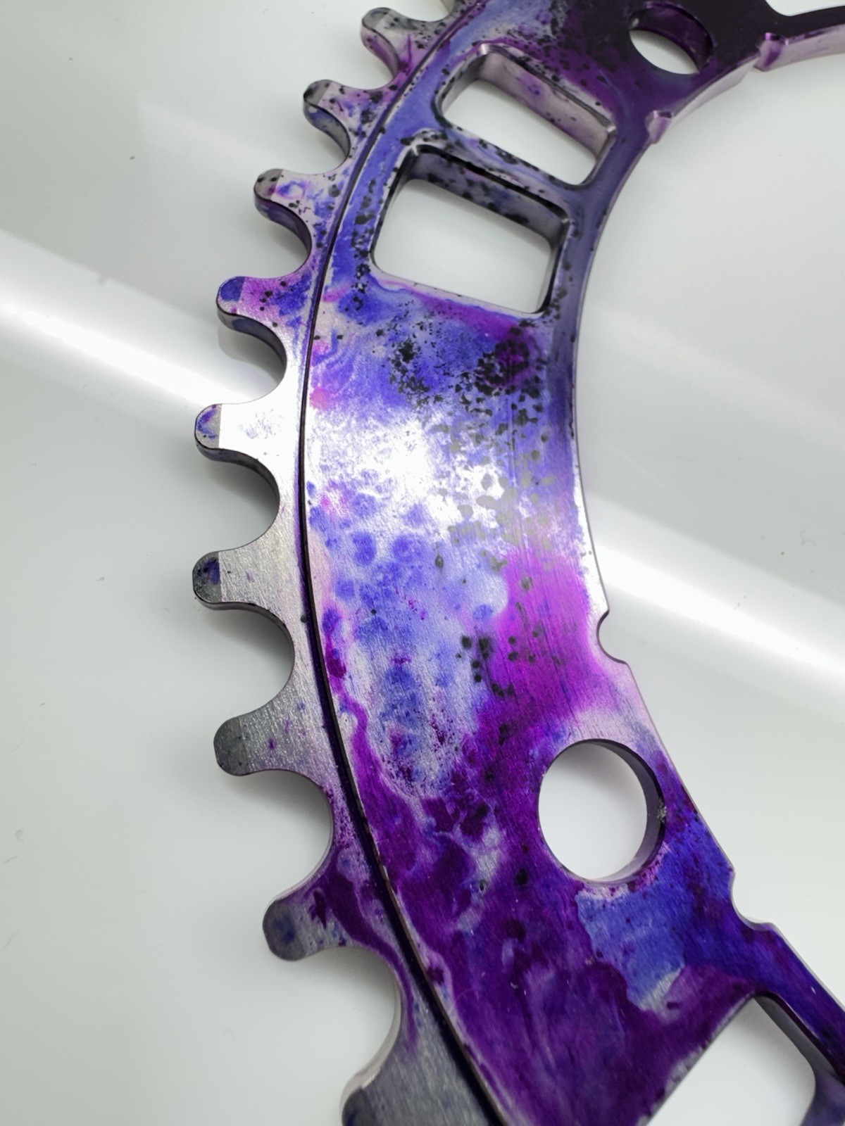 AARN x Retrogression / 144BCD 47T limited run edition 44RN track pista chainring