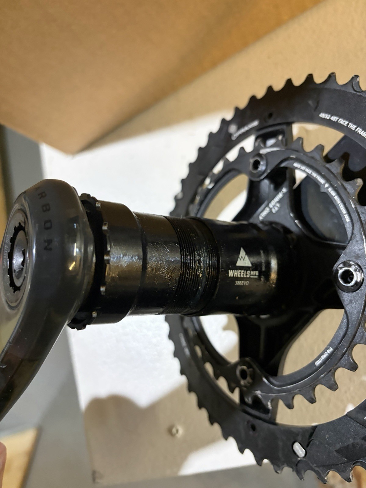 PRAXIS ZAYANTE CARBON-GR Crankset 165mm 48/32 M30