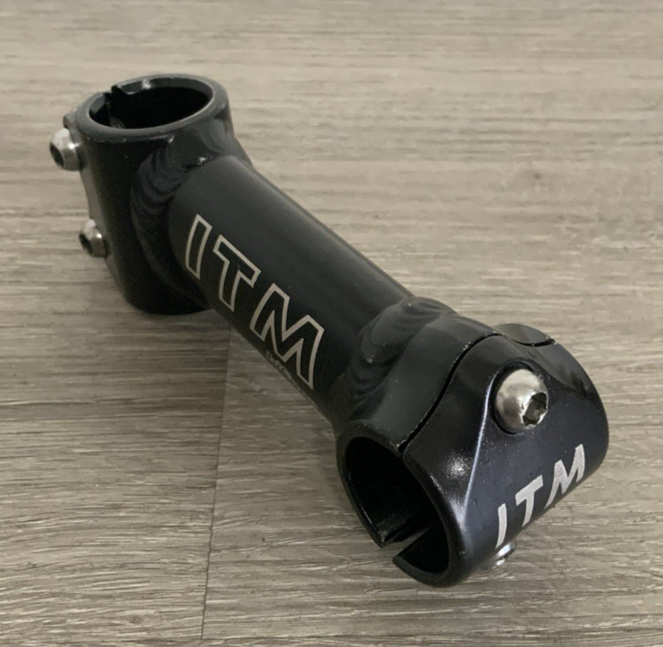 ITM RACING THREADLESS STEM 100 MM 1 1/8 INCH 25.4 MM CLAMP 196 GRAMS