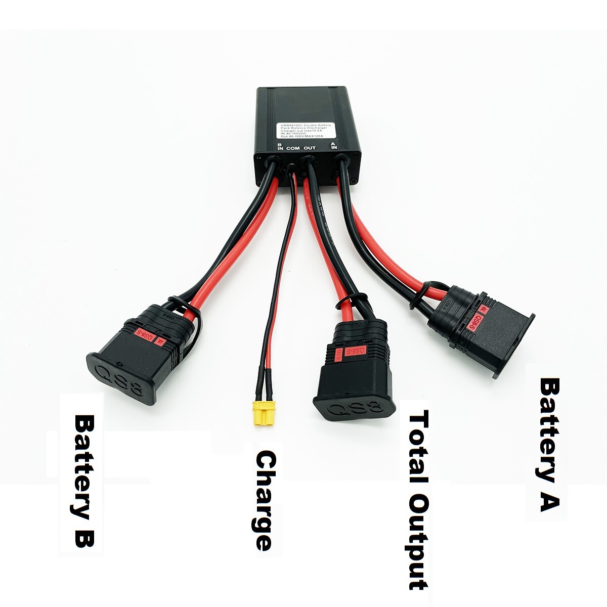 20-84V 40-100V DUAL BATTERY DISCHARGING MODULE ADAPTER 30A40A80A100A120A150A